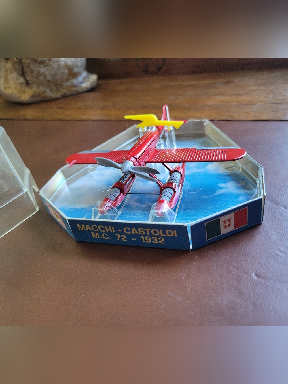 1:84 Plastic Macchi-Castoldi M.C.72 seaplane Italy By Edison